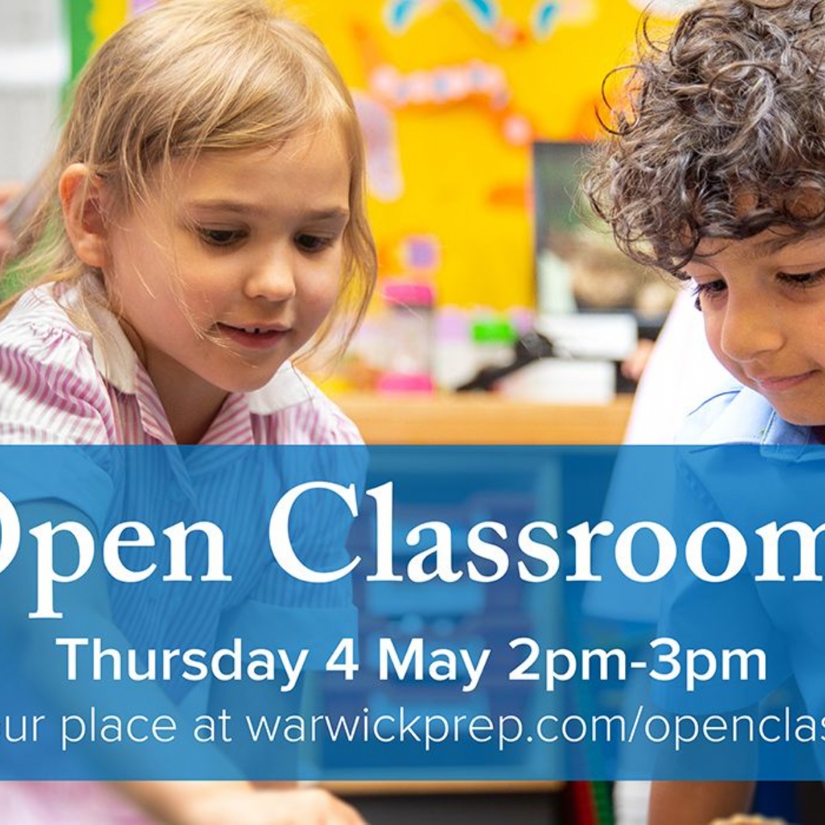Warwick preparatory school open classrooms